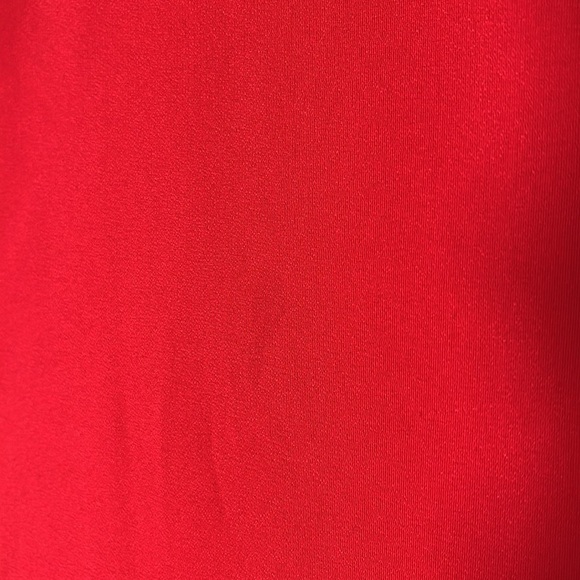 Ramy Brook Red Silk Open-Shoulder Blouse - Picture 11 of 12